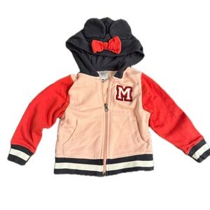 Hanna andersson 85 2t girls Disney Minnie Mouse jacket